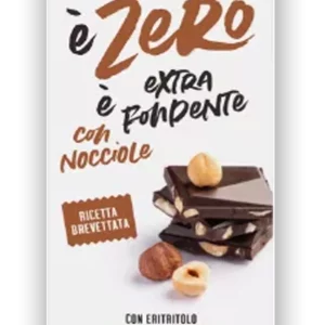 Cioccolato Extra Fondente con Nocciole Tostate Senza Zuccheri Aggiunti 90g