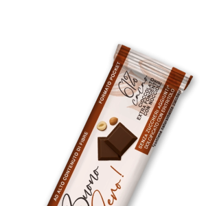 Cioccolato Extra Fondente con Nocciole Tostate Senza Zuccheri Aggiunti