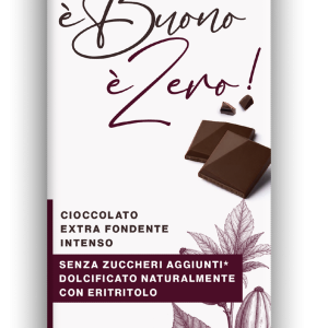 Cioccolato Extra Fondente 76% Senza Zuccheri Aggiunti